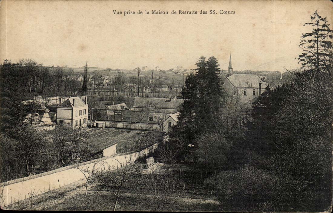 CPA Chartres Vue prise de la maison de retraite des SS coeurs