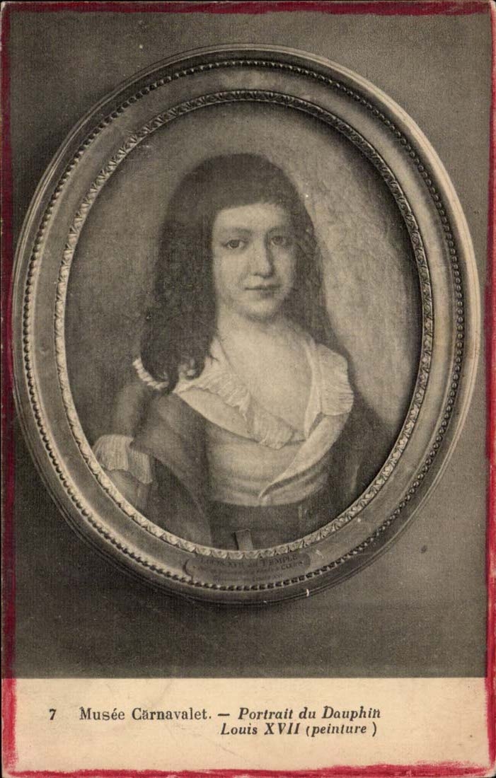 CPA Paris musee Carnavalet Portrait du dauphin Louis XVII