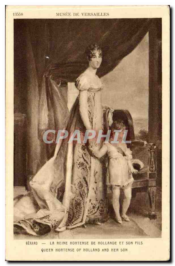 CPA Gerard la reine Hortense de Hollande et son fils Musee de Versailles