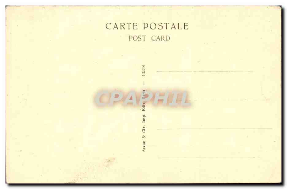 CPA Gerard la reine Hortense de Hollande et son fils Musee de Versailles — Verso