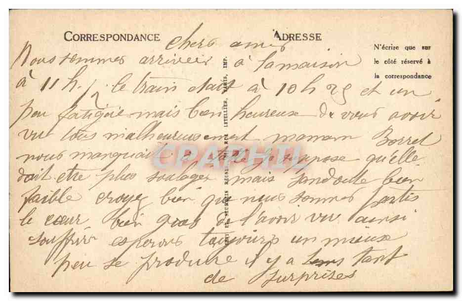 CPA Vernet Le duc d'orleans et le duc de Chartres en 1788 Chevaux cheval Horse — Verso