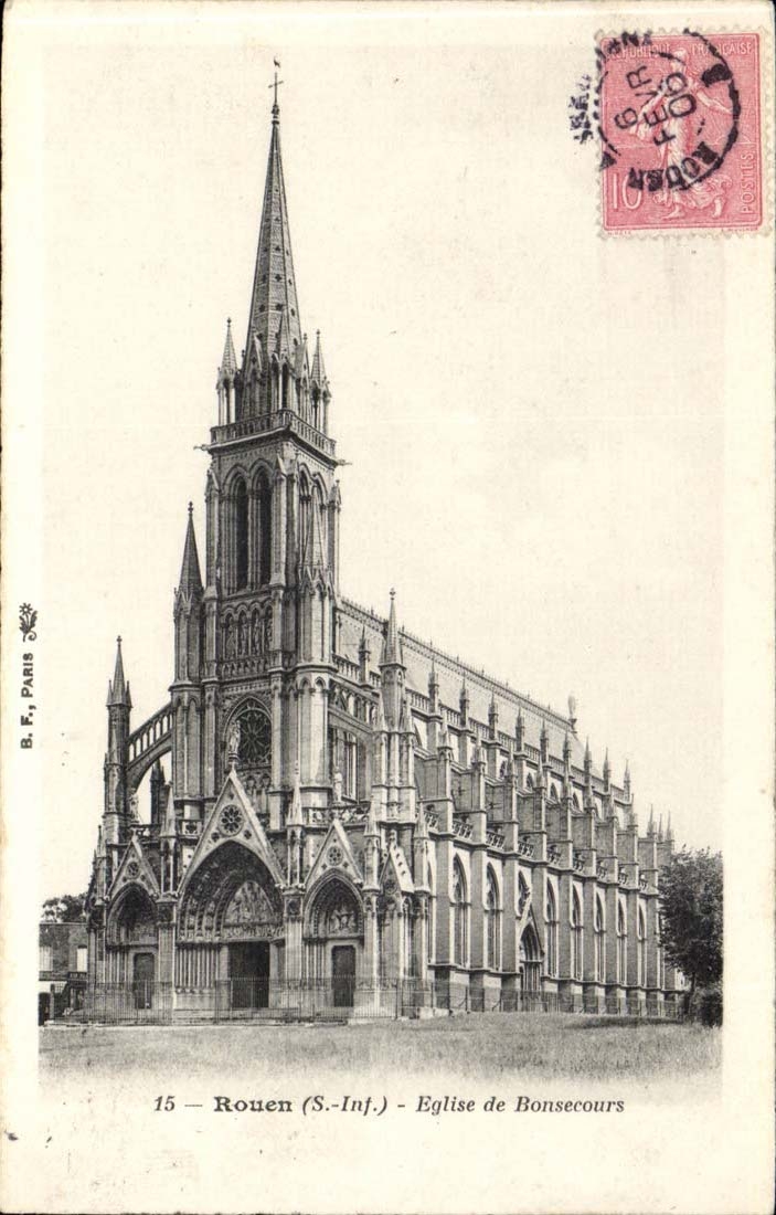 CPA Rouen Eglise de Bonsecours