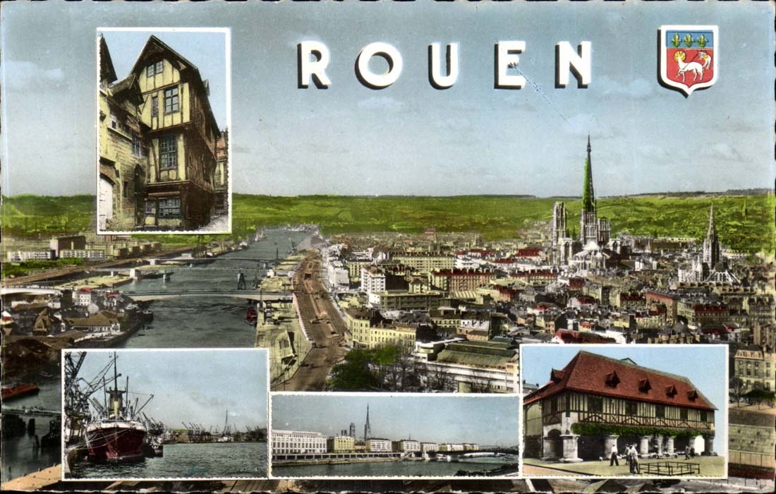 Rouen - Souvenir - CPA 