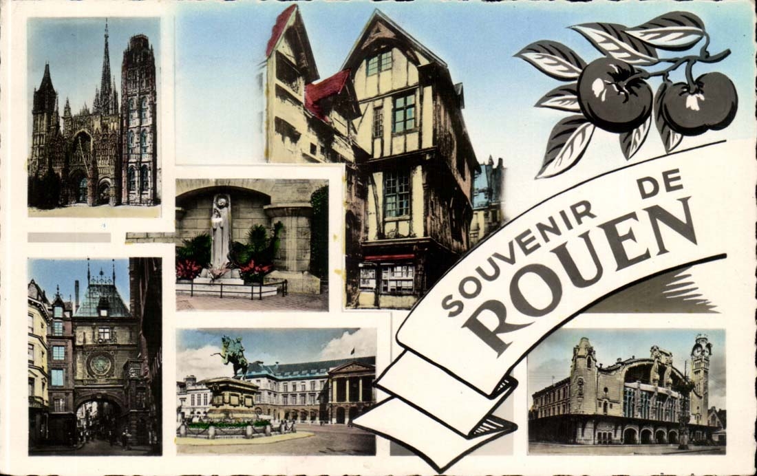 Rouen - Souvenir - CPA 