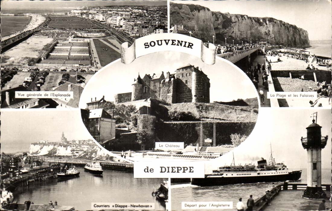 Dieppe - Souvenir - CPA 