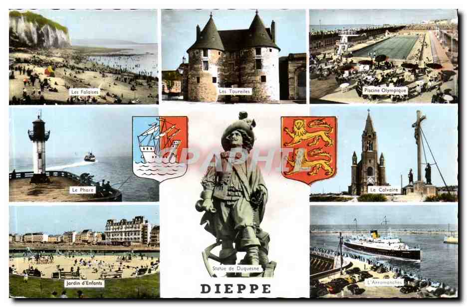 Dieppe - Souvenir - CPA 