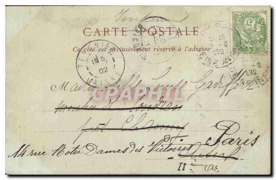 Dieppe - Vue Generale de la Plage - CPA  — Verso