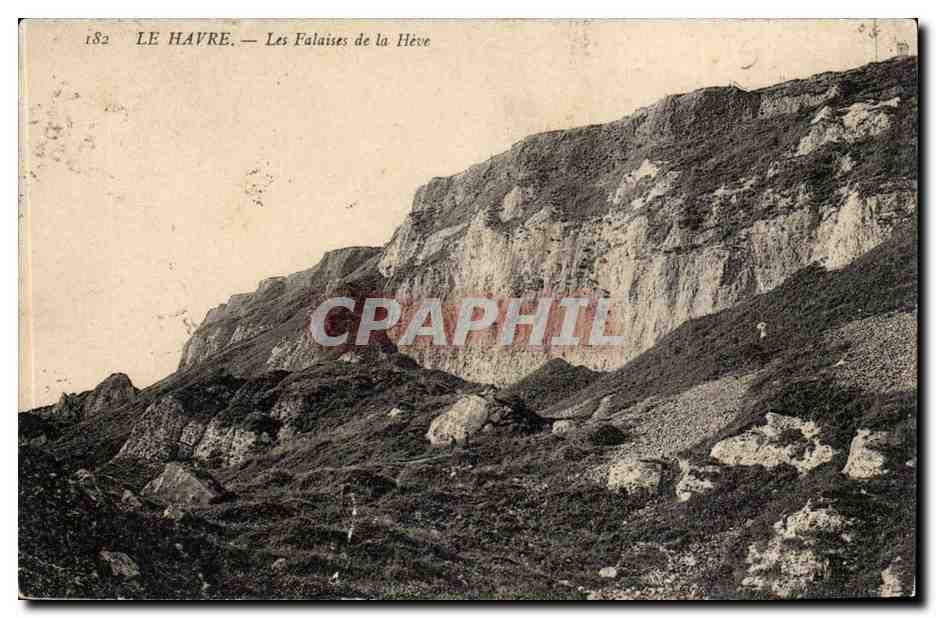 Le Havre - Les Falaises de la Heve - CPA 