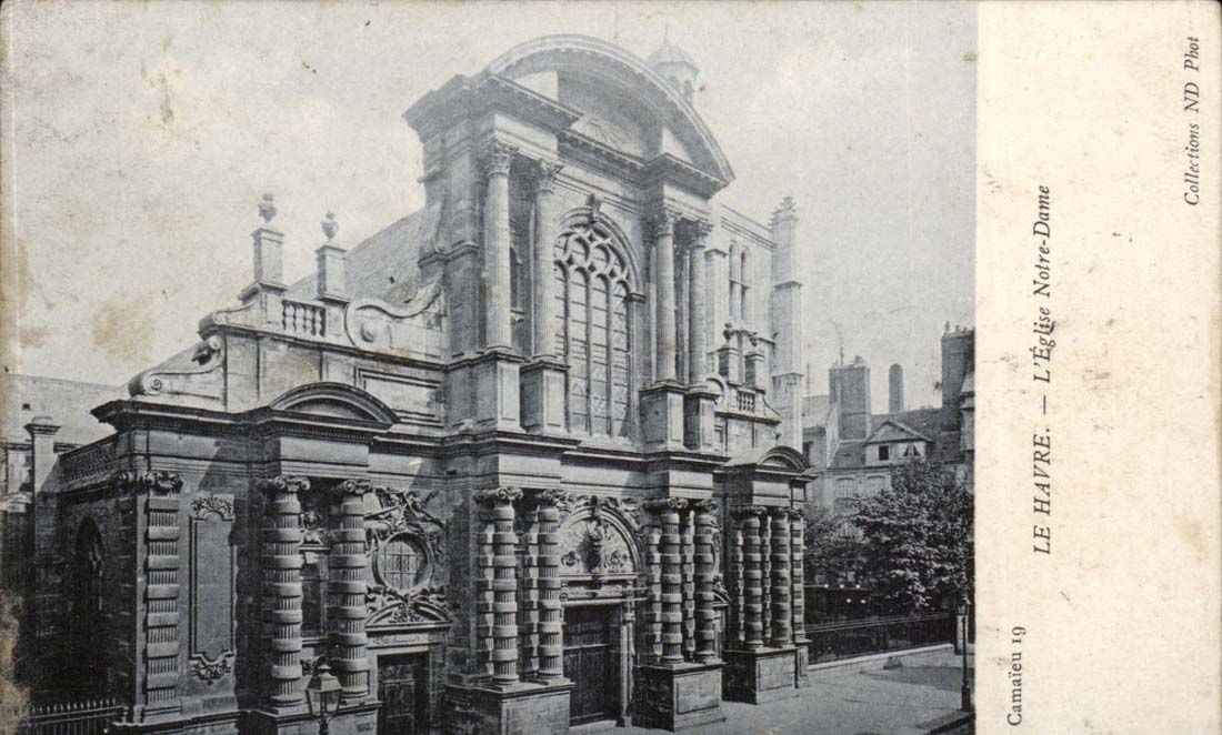 Le Havre - L'Eglise Notre Dame CPA 