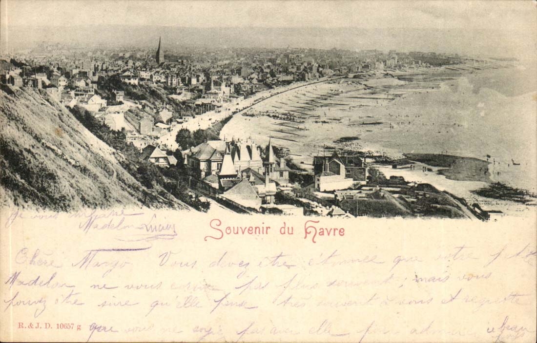 Le Havre - Souvenir de Havre CPA 