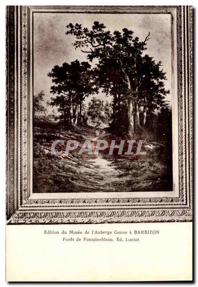 Barbizon - Edition du Musee de l'Auberge Ganne - Foret de Fontainebleau CPA 