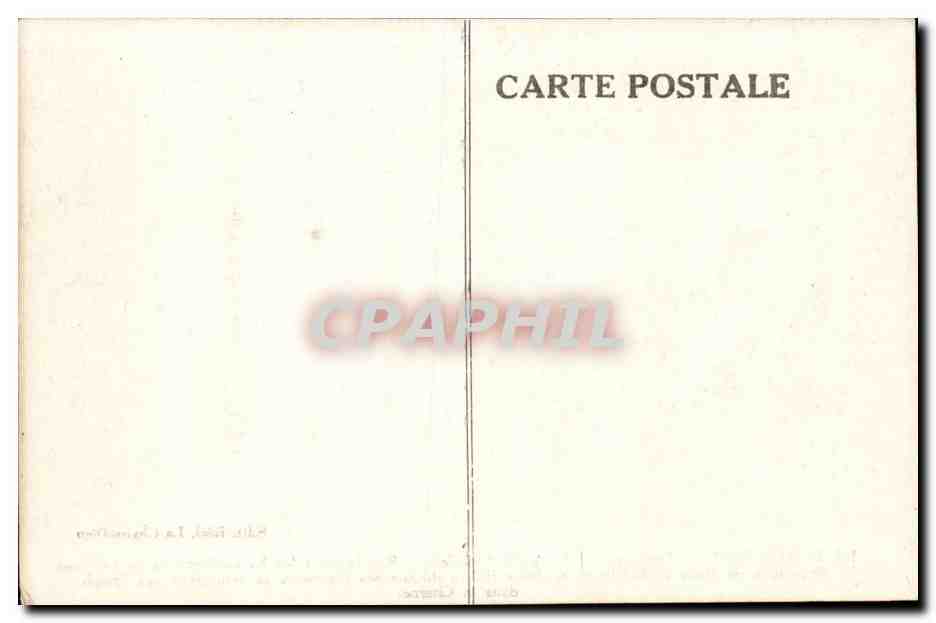 La Chaise Dieu CPA Tapisseries d'Arras Representant les saintes femmes au tombeau Apparition de Jesus a Madeleine  — Rückseite