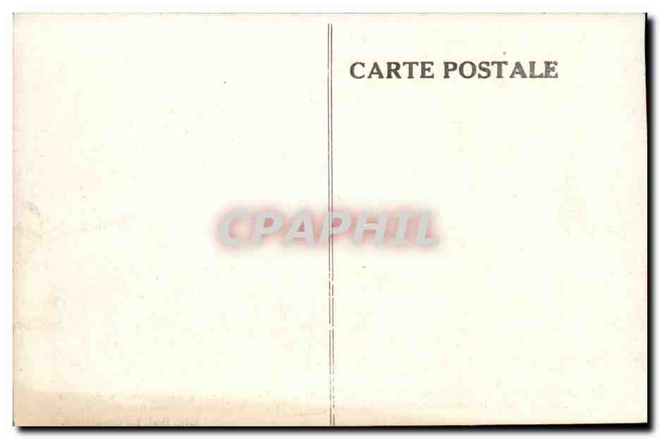 La Chaise Dieu CPA Tapisseries d'Arras Representant le veneration de Salomon — Verso