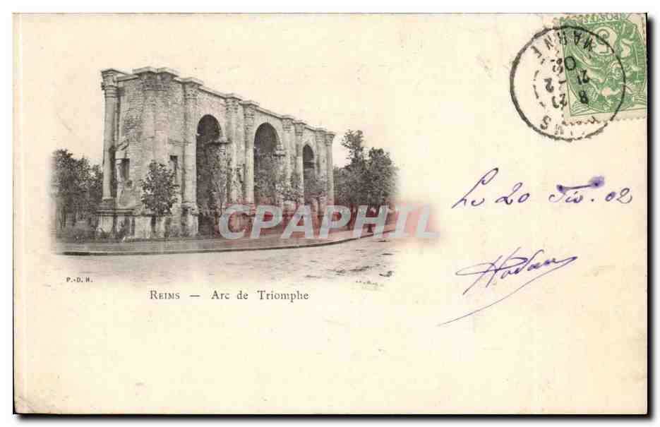 Reims — Arc de Triomphe — P.D.H.