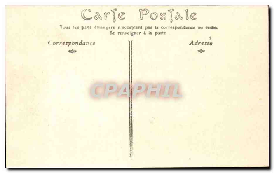 CPA Aix les Bains Etablissement thermal — Rückseite