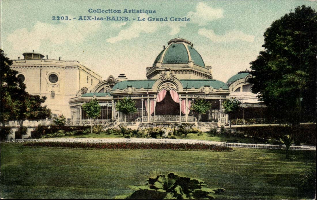 CPA Aix les Bains Le grand cercle