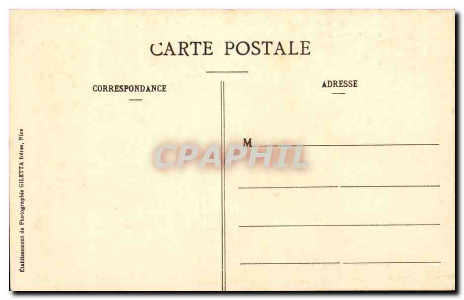CPA Aix les Bains Le grand cercle — Verso