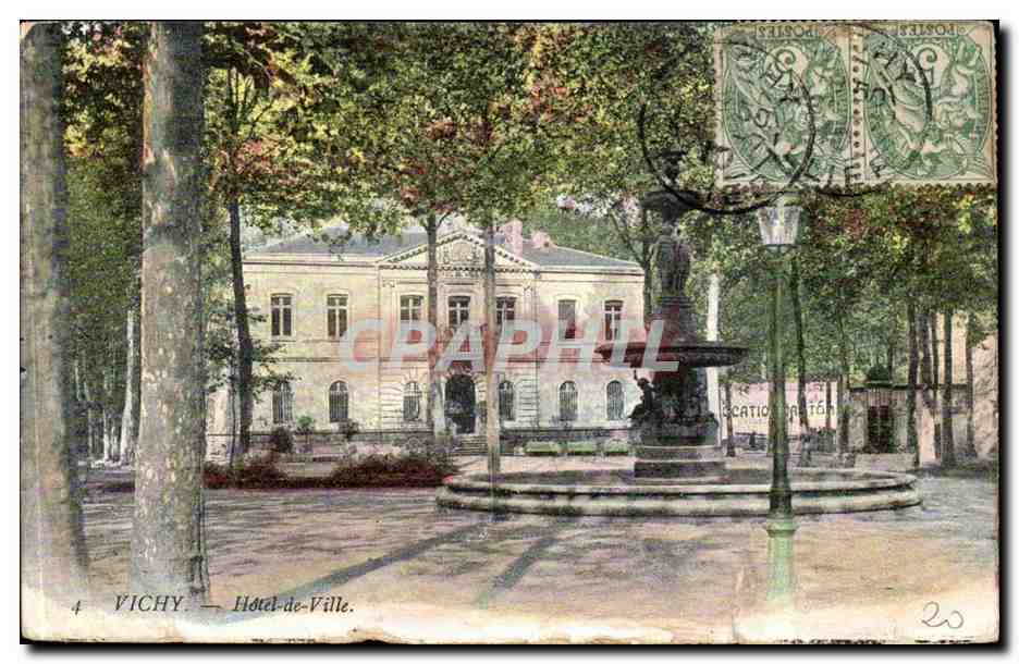 Vichy — Hôtel-de-Ville — éditeur anonyme, n°4