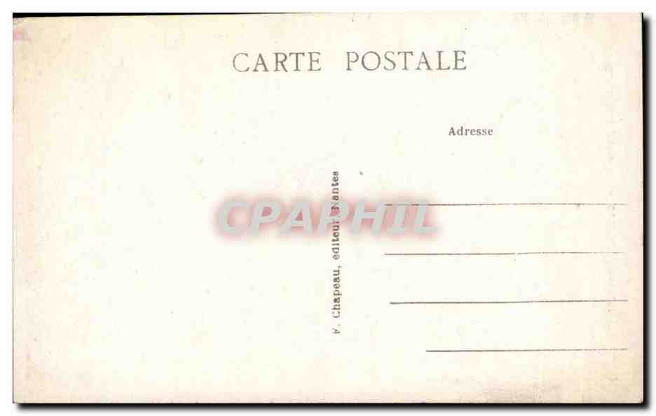 CPA Guerande Collegiale Saint Aubin — Back