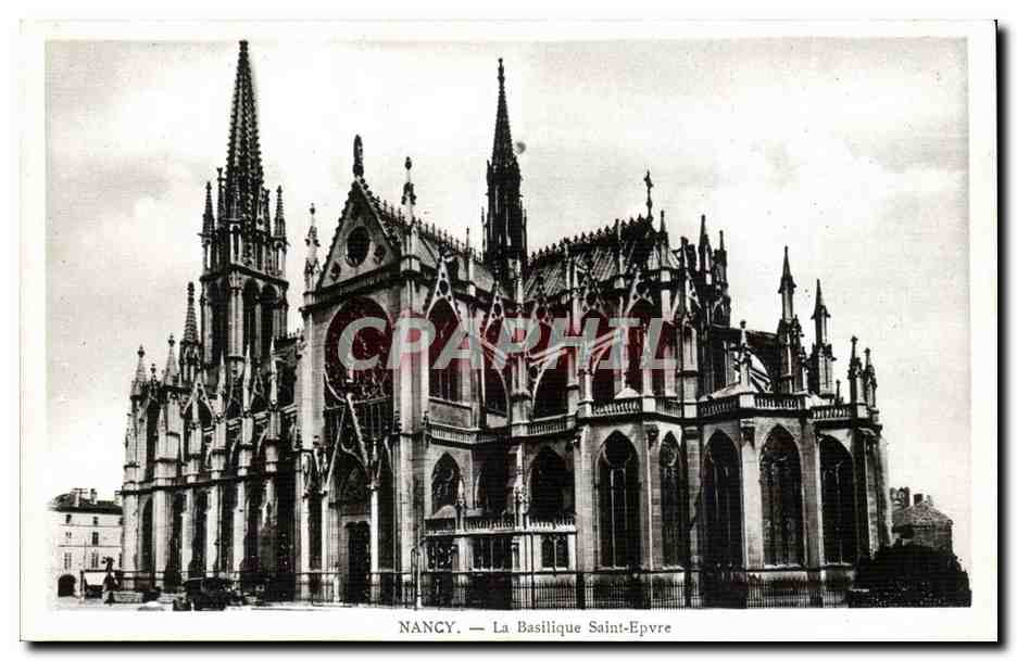 Nancy - La Basilique Saint Epvre - CPA 