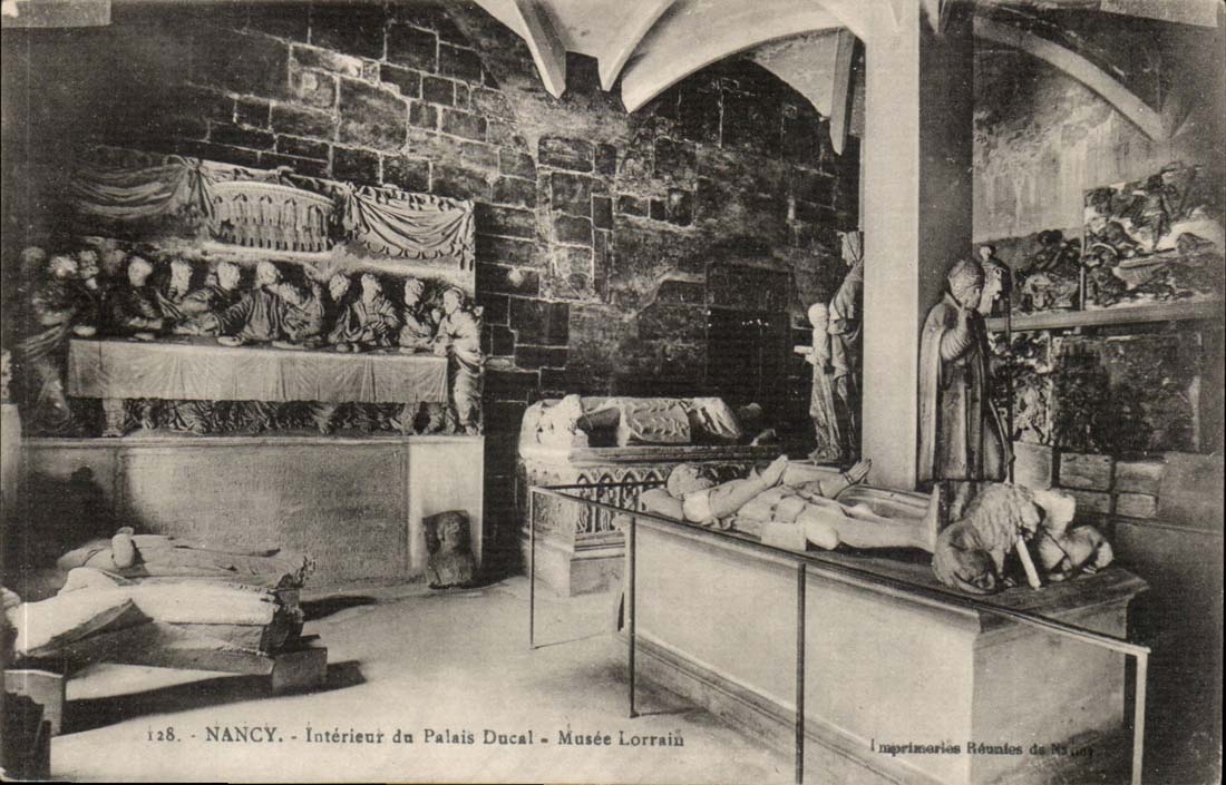 Nancy - Interieur du Palais Ducal - Musee Lorraiu- CPA 