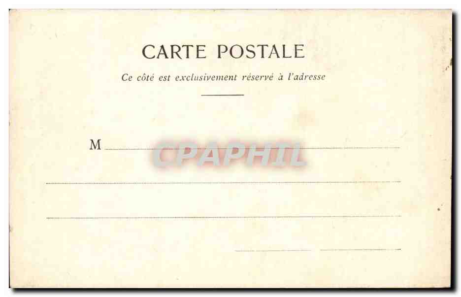 Nancy - Maison du Peuple Sculpture de Victor Prouve (Arts decoratifs) CPA  — Rückseite