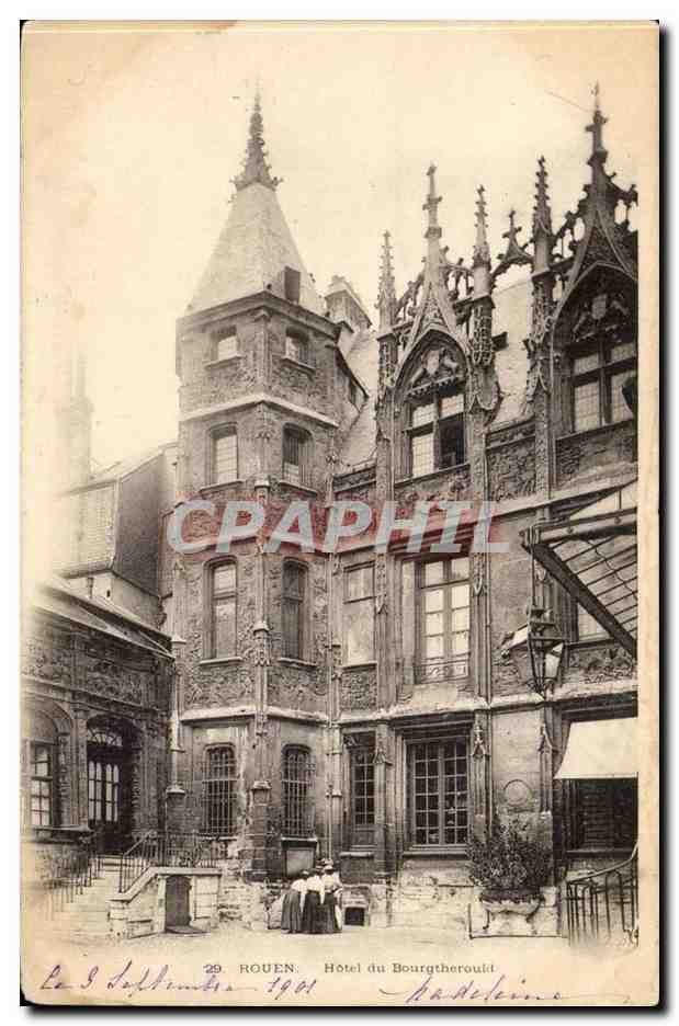 Rouen CPA Hotel de Bourgtherould 