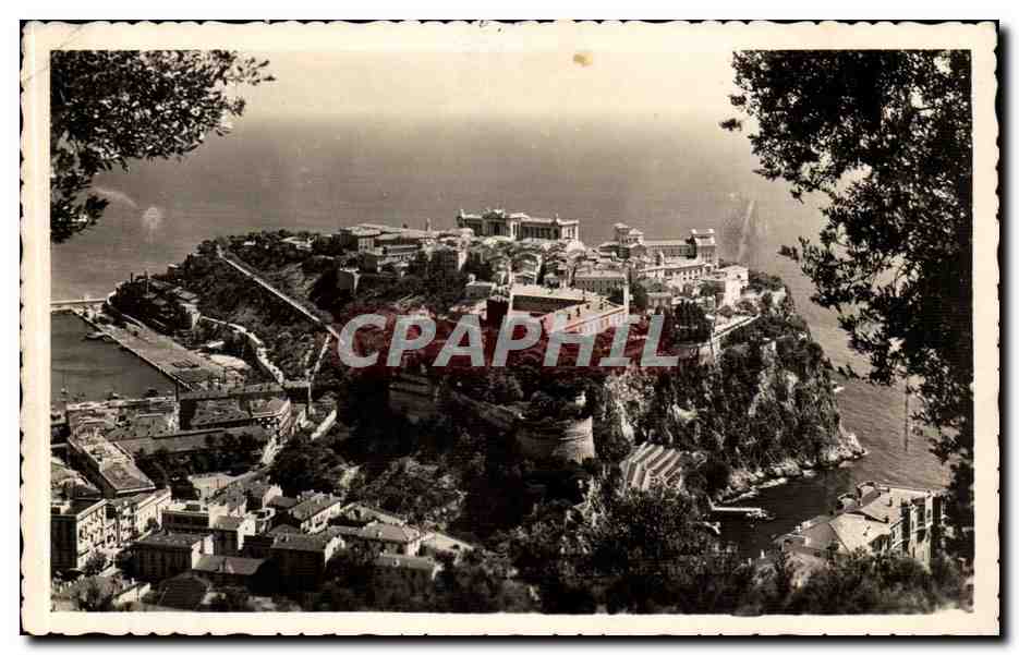 CPM Principaute de Monaco Ville sur son rocher