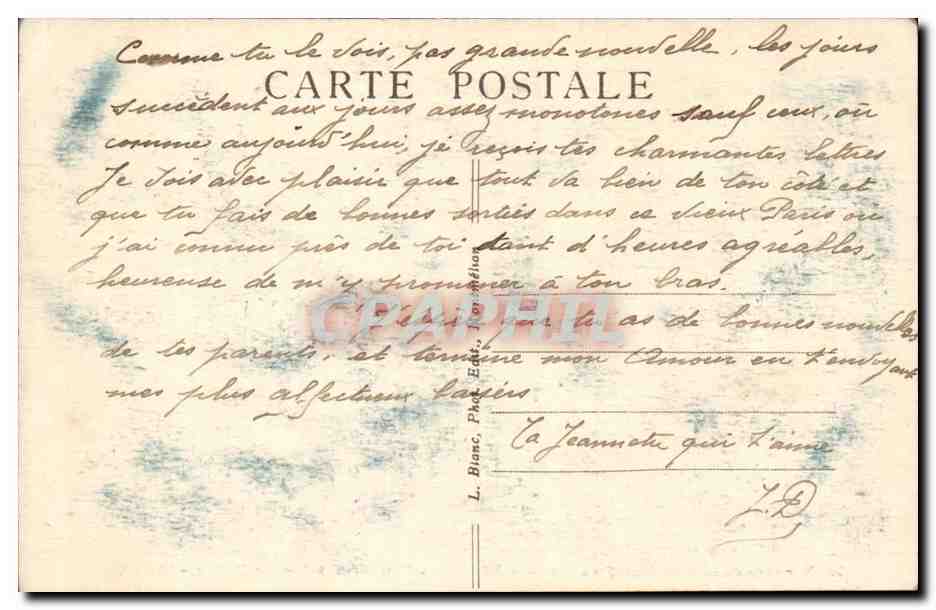 Environs de Chambery Challes les eaux CPA La Thuile et Galoppaz — Rückseite