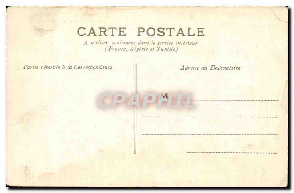 La Chambotte pres Aix les Bains CPA  — Rückseite