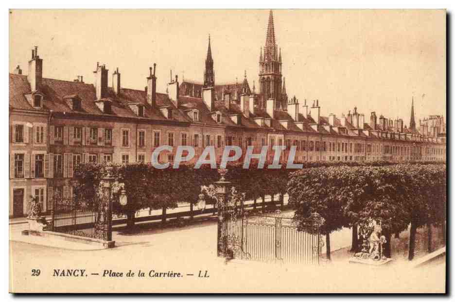 Nancy - Place de la Carriere - CPA 