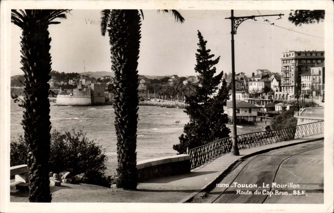 Toulon - Le Mourillon Route de Cap Brun - CPA 