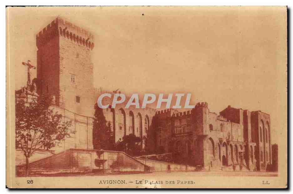 Avignon - Le Palais des Papes - CPA 