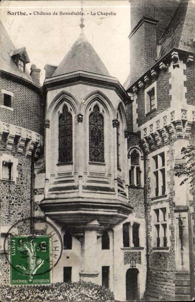 Sarthe - Chateau de Bonnetable - La Chapelle - CPA 
