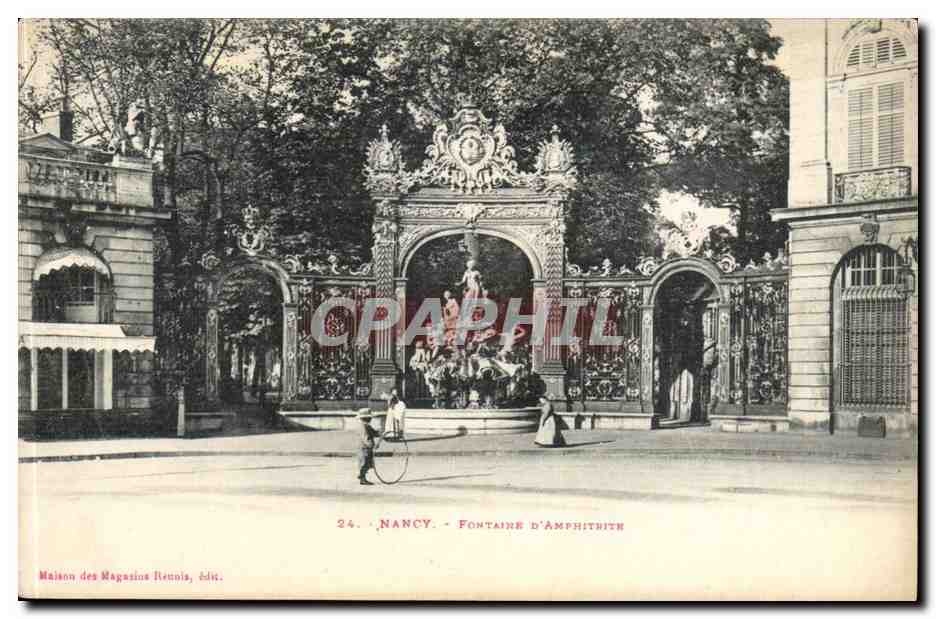 Nancy - Fontaine D'Amphitrite - CPA 