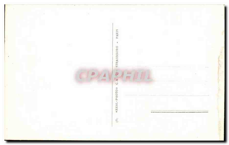 Lourdes - Le Chateau Fort CPA  — Verso