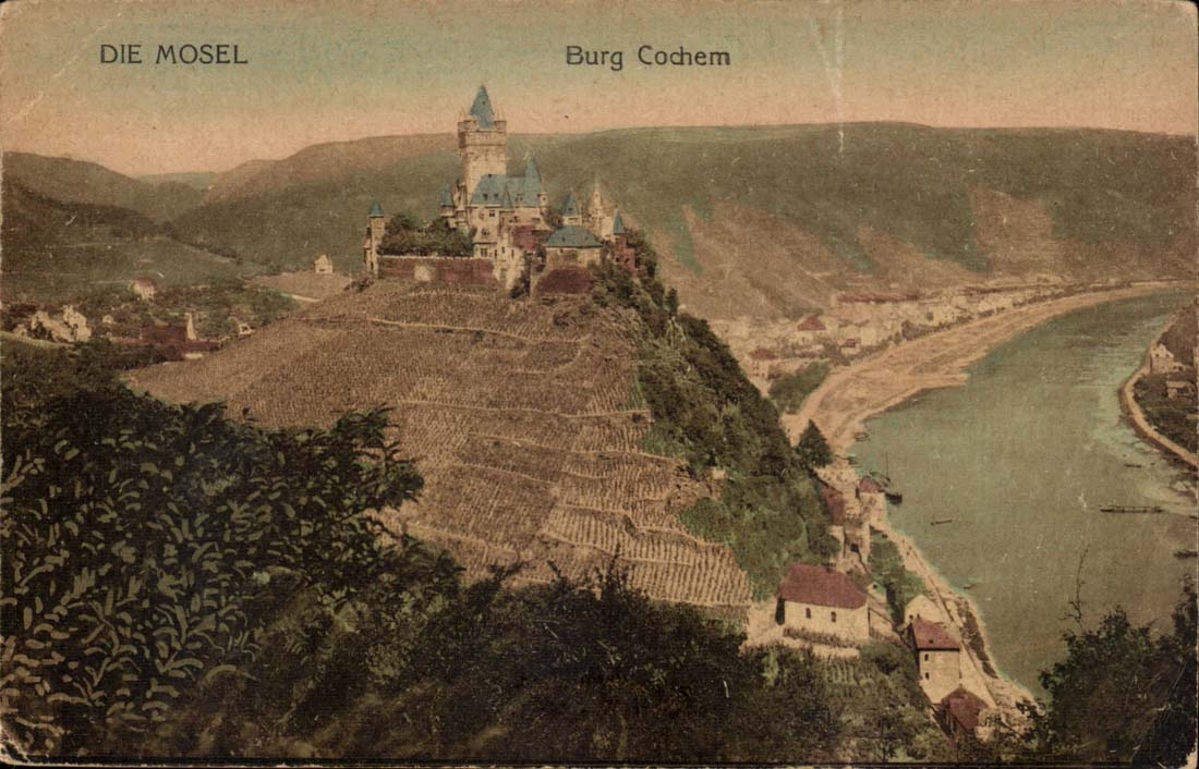Deutschland - Alemagne - Germany - Die Mosel Burg Cochem- CPA 