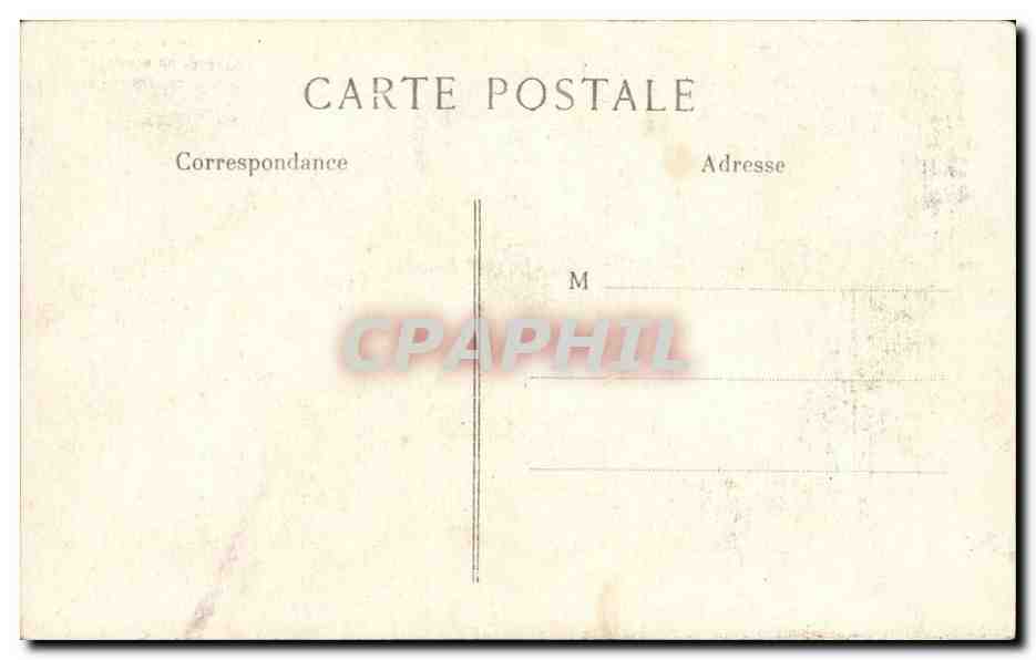Albert CPA Maisons bombardees par les allemands — Back