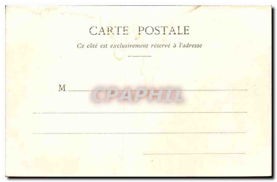 Toulouse CPA Le pont neuf pris du cours Dillon — Verso