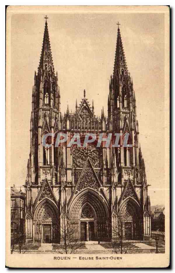 Rouen CPA Eglise Saint Ouen
