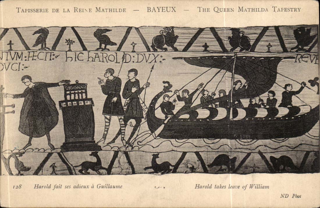 Tapisserie de la Reine Mathilde — Bayeux — ND Phot, n° 128