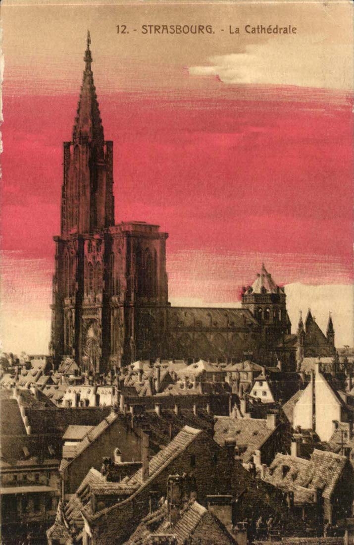 Strasbourg CPA La cathedrale