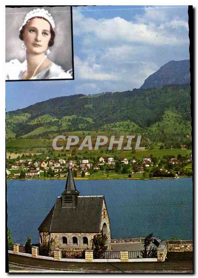 Suisse CPM Kussnacht Reine Astrid Reine des belges accident 29 aout 1935