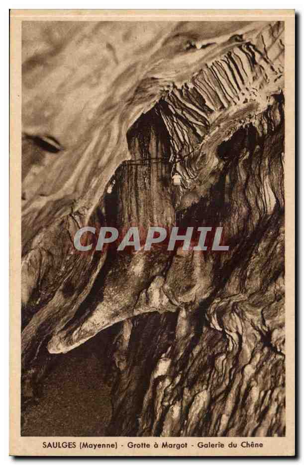 Saulges CPa GRotte a Margot Galerie du Chene
