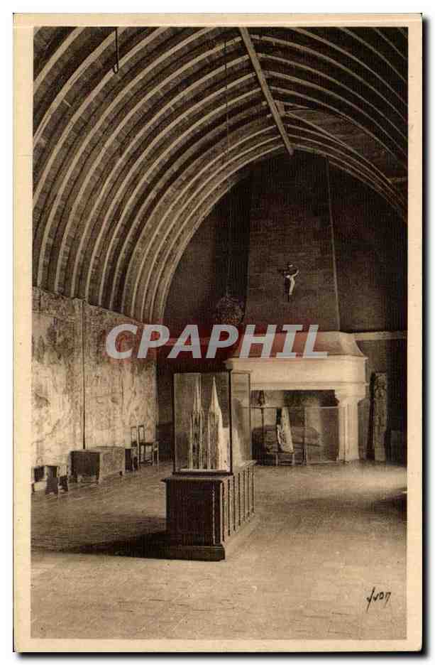 CPA Chateau de Langeais Interieur de la chapelle