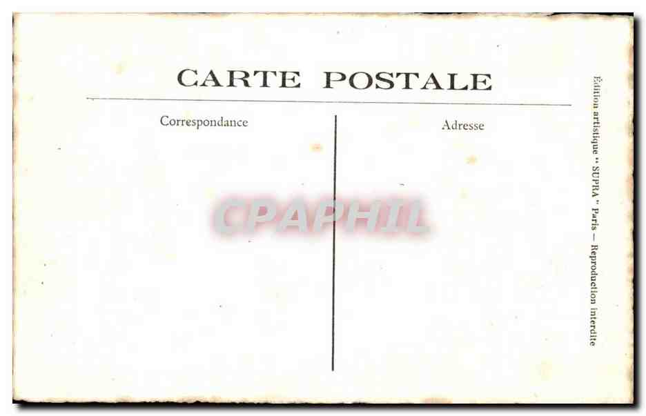 VAllee de la Loire Chateau de Chenonceaux CPA Facade principale (16eme) — Rückseite