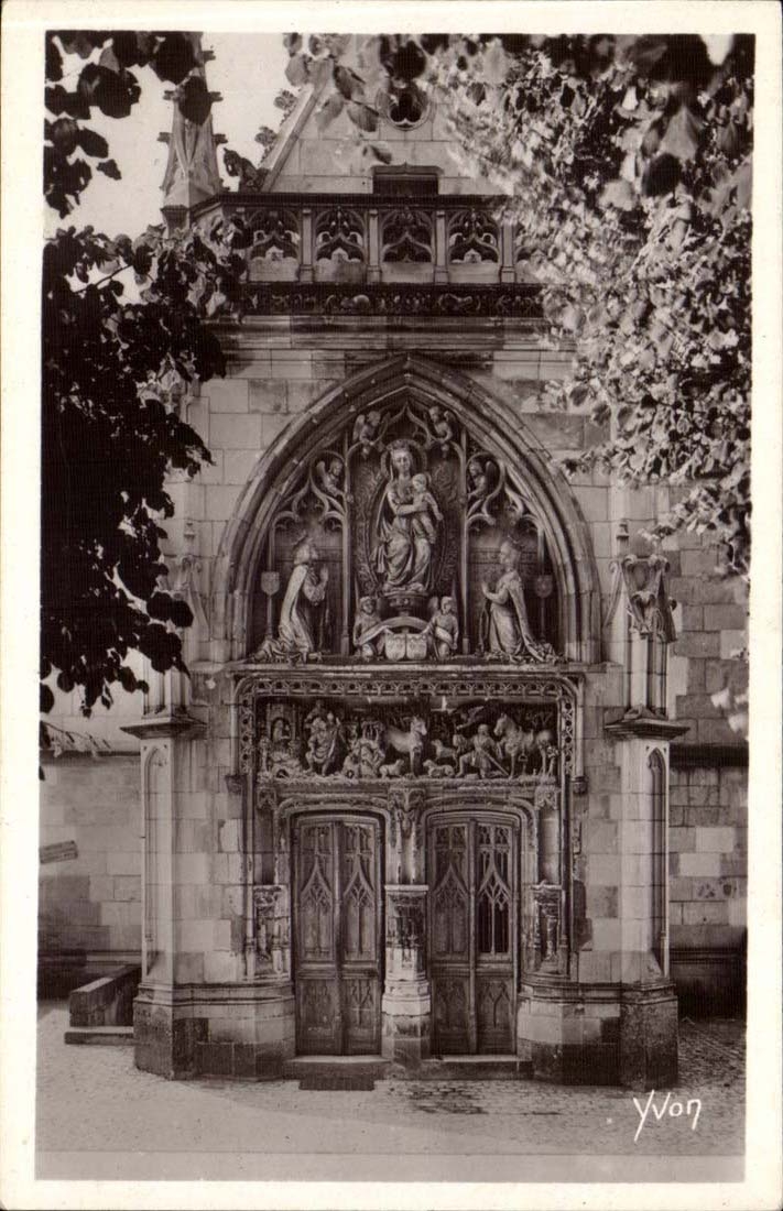 Porte de la Chapelle Saint-Hubert — Château d'Amboise — Édition d'Art XVN, France