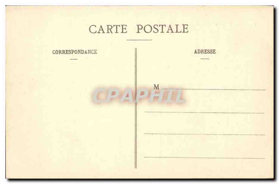 Mont Saint Michel CPA A mer basse Botrel — Verso