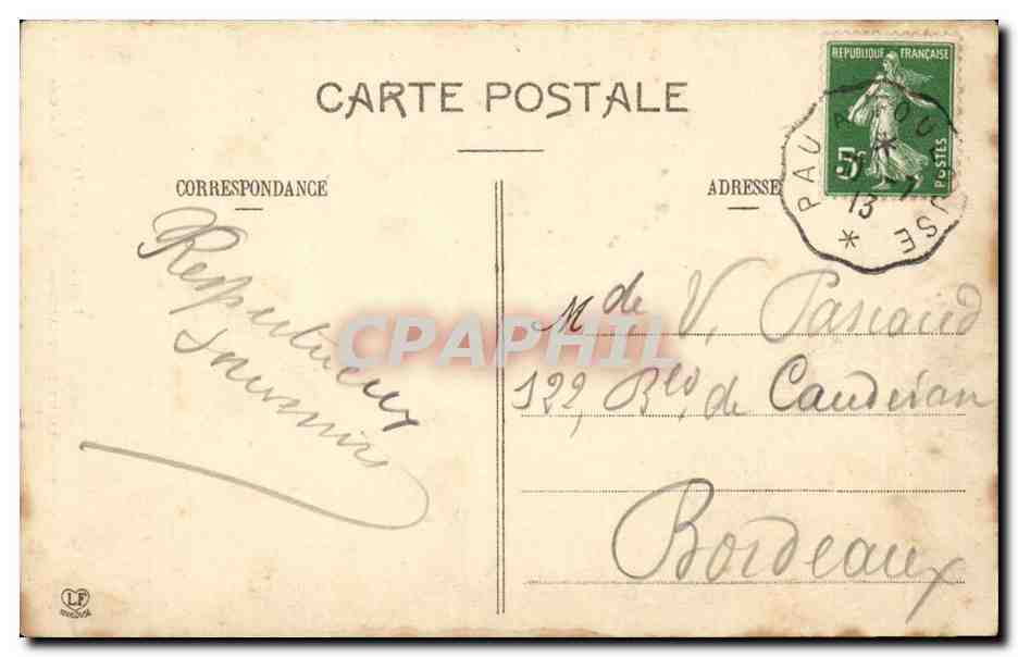 Saint Bertrand de Comminges CPA Le chapitre — Verso
