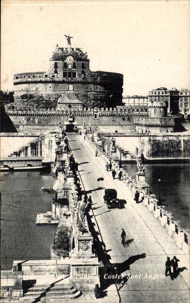 Italie Italia Roma CPA Castel Sant Angelo
